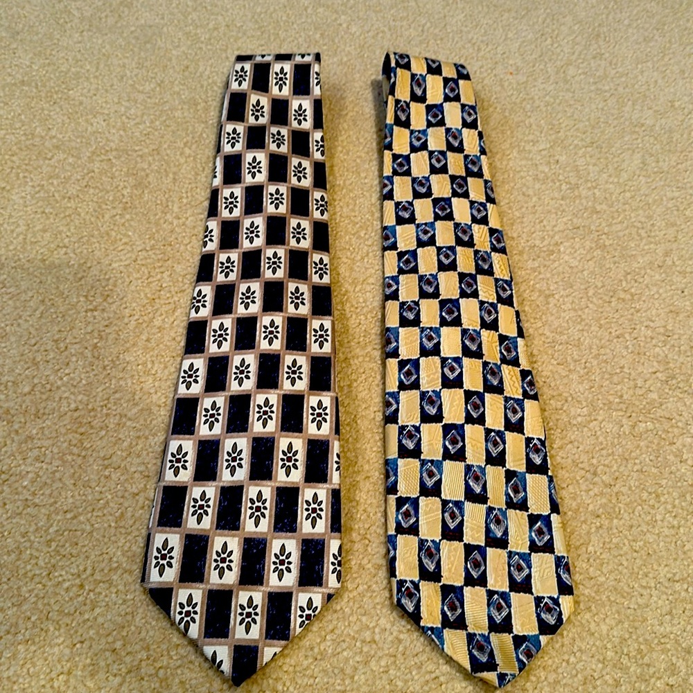 Two ties by Hickey-Freeman